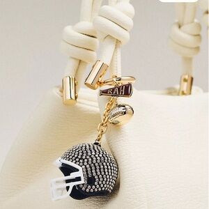 Anthropologie Football Bag Charm NWT